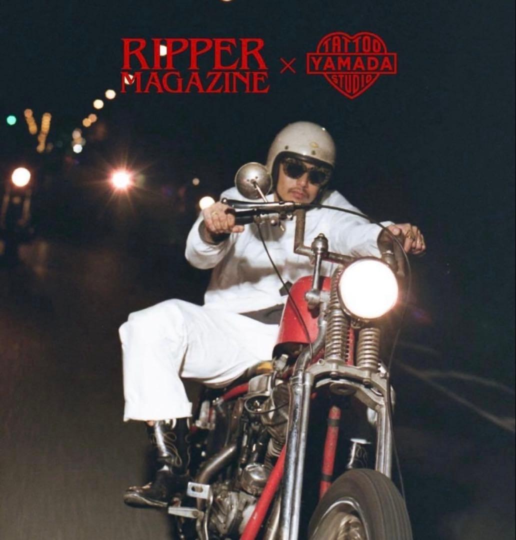 tattoo studio yamada コーチジャケット ホワイト Sサイズ