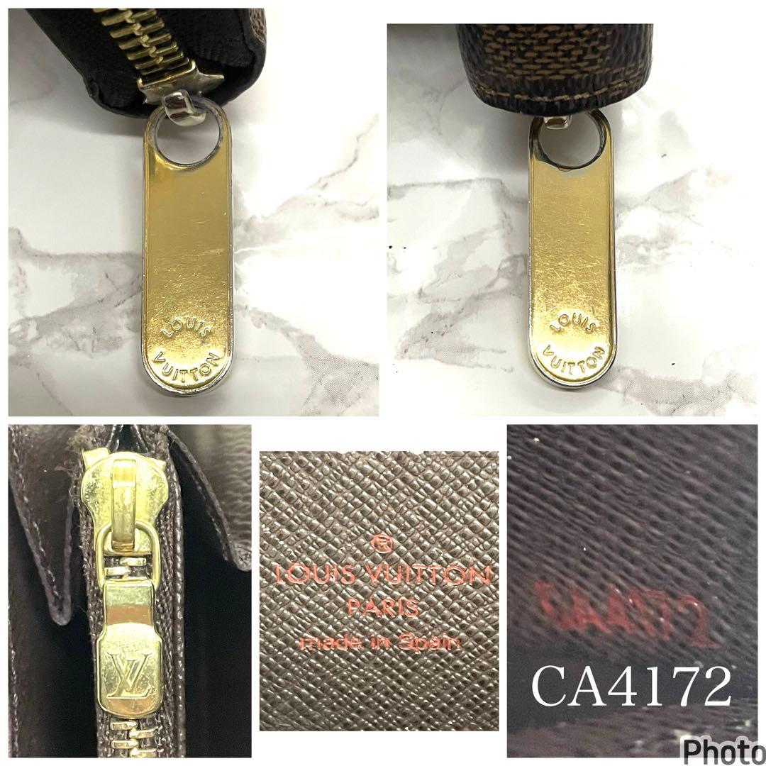 ルイヴィトン ダミエ エベヌ ジッピーウォレット 長財布