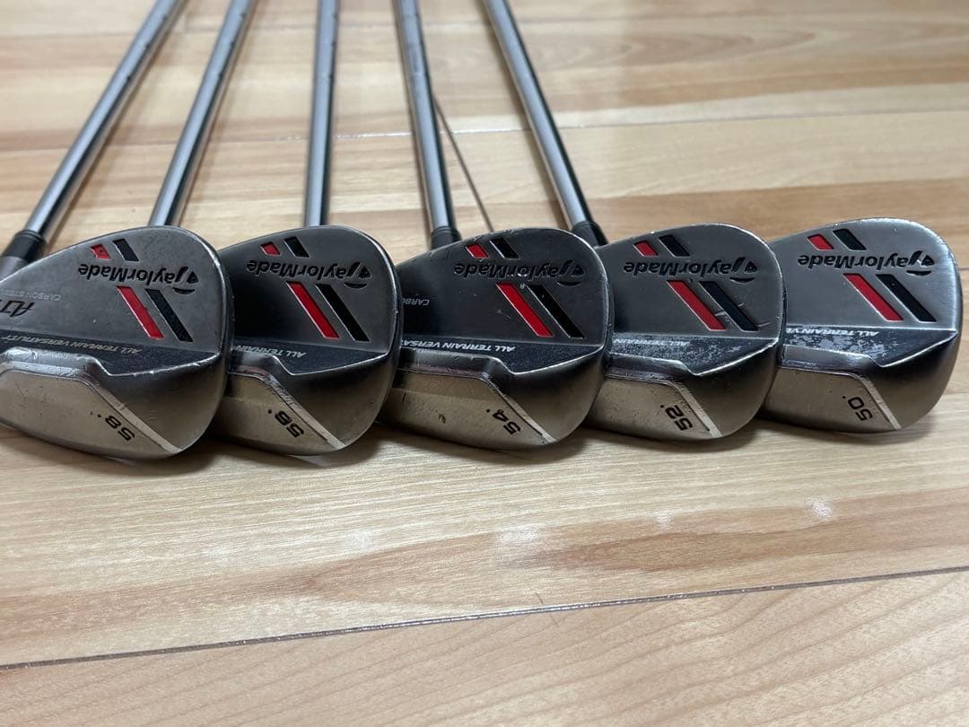 TyalorMade ATVウェッジ 5本セット(50,52,54,56,58)