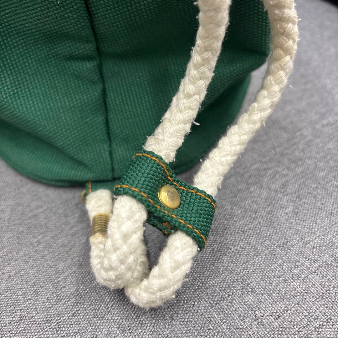 B5604 HERMES eau de cologne グリーン ポーチ