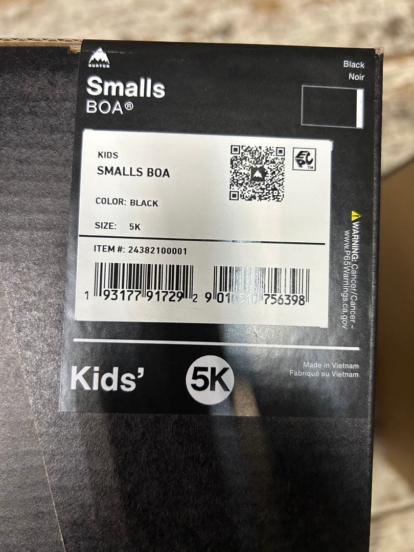 【新品】キッズ BURTON Smalls BOA 24-25モデル 23cm