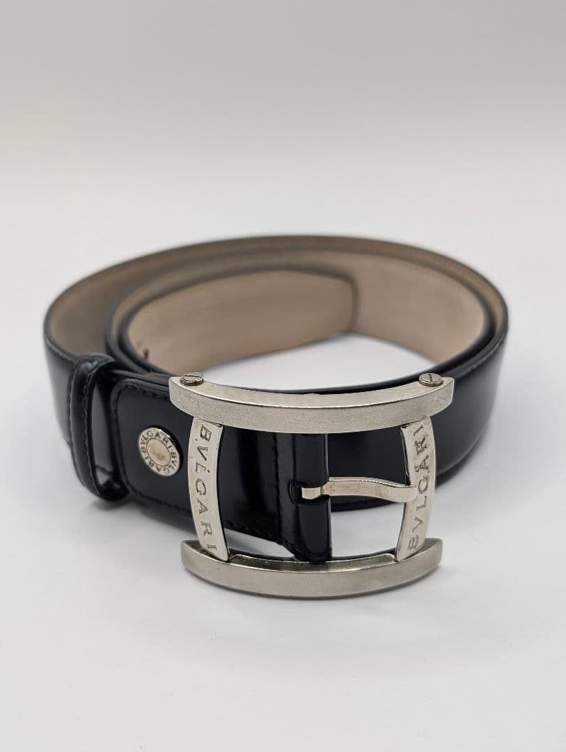 ブルガリ アショーマ レザーベルト　89cm-100cm