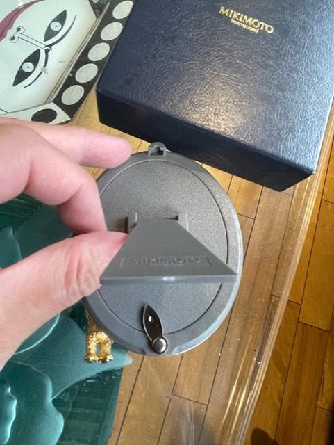 MIKIMOTO フォトフレーム クマ装飾付き