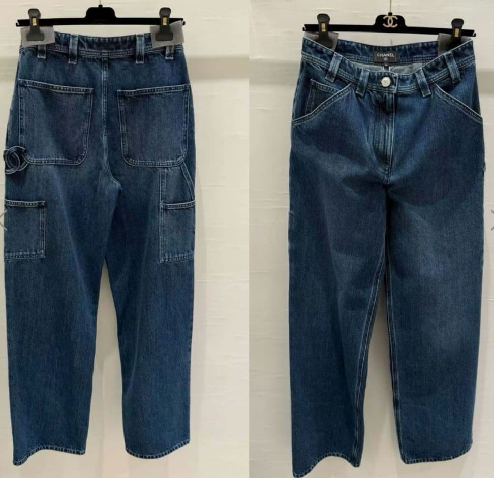 CHANEL デニムジーンズ　新品未使用　今週いっぱい迄！ジェニー愛用