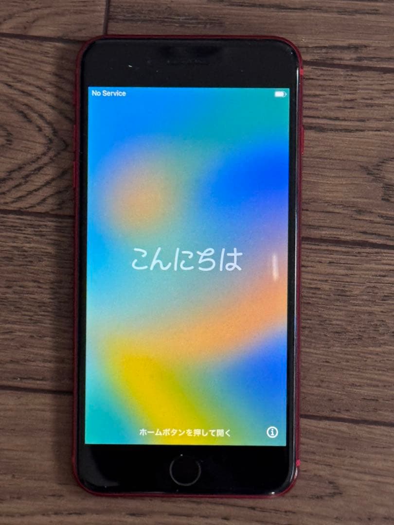 【動作確認済】Apple iPhone 8 Plus 64GB レッド