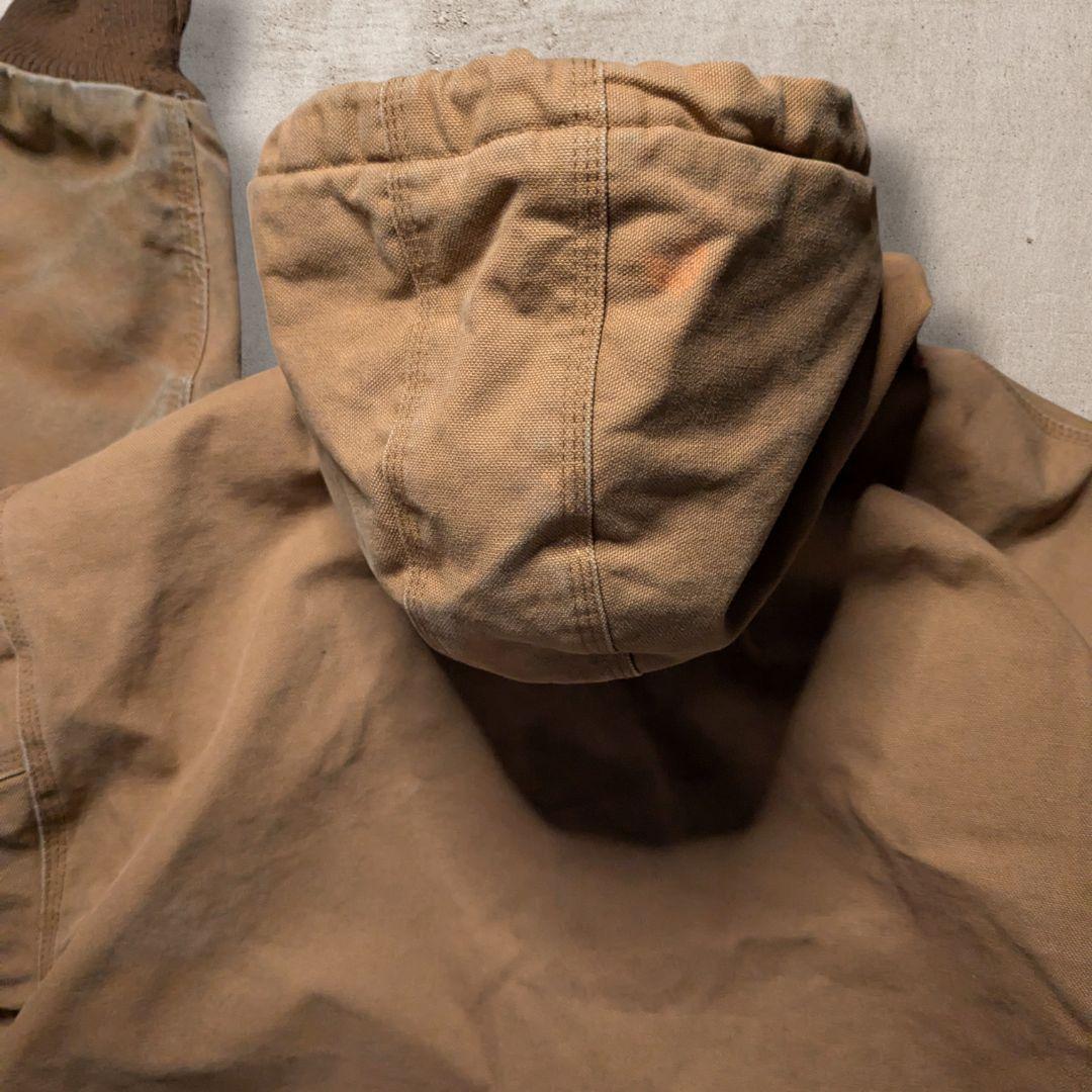 vintage90sWallsダックジャケットXL相当鬼フェード裏フリース希少