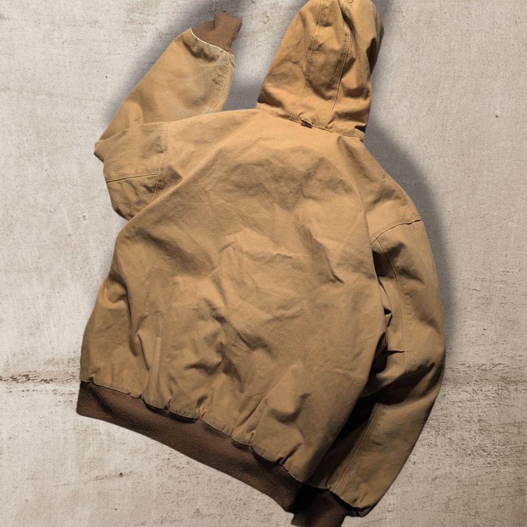 vintage90sWallsダックジャケットXL相当鬼フェード裏フリース希少