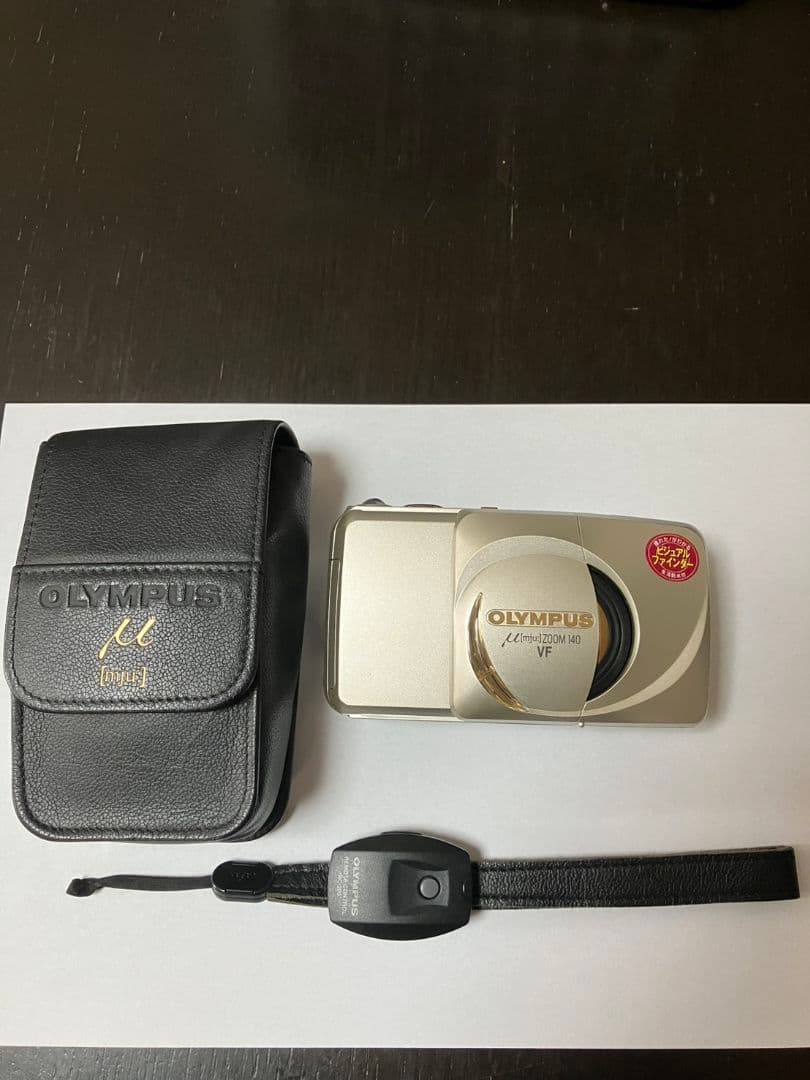 【美品】OLYMPUS μ ZOOM 140 VF コンパクトフィルムカメラ