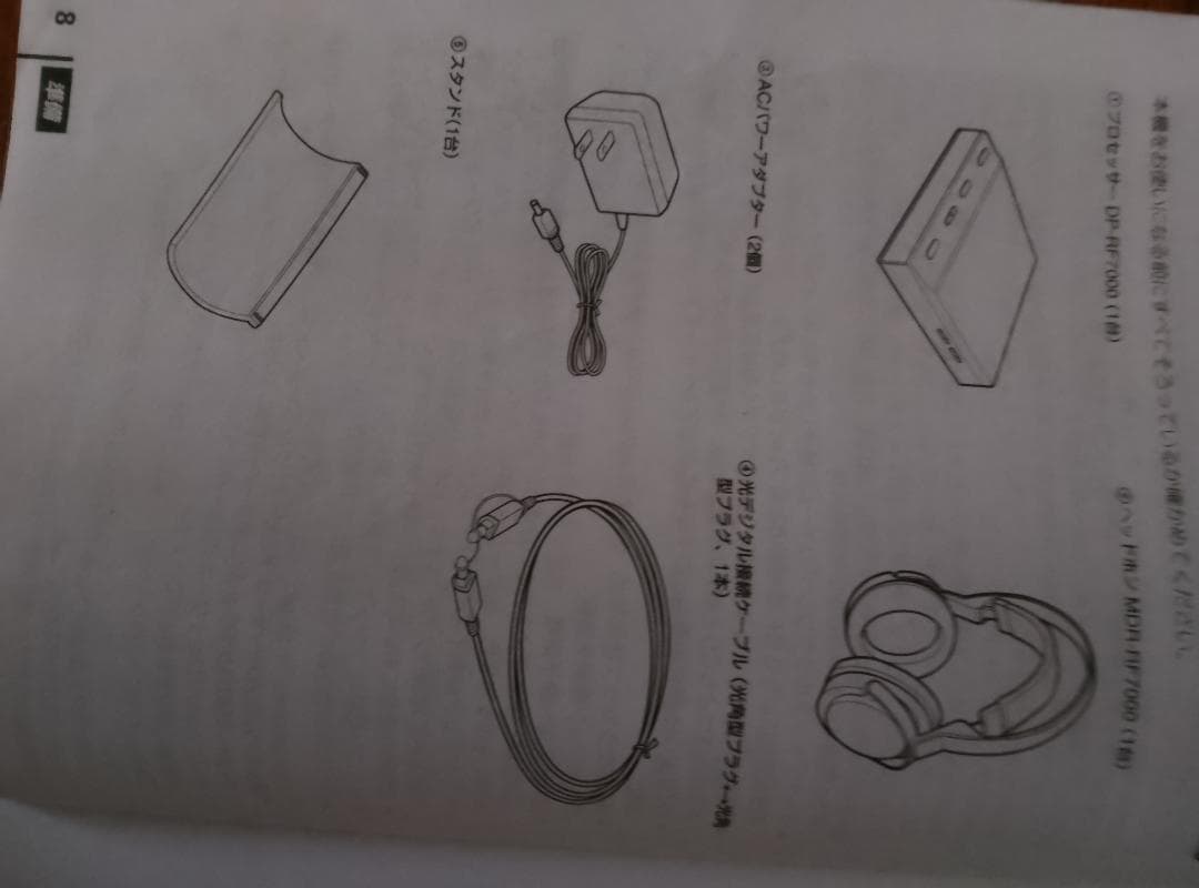 希少　大迫力sony デジタルサラウンドヘッドホンシステム　MDR-DS7000