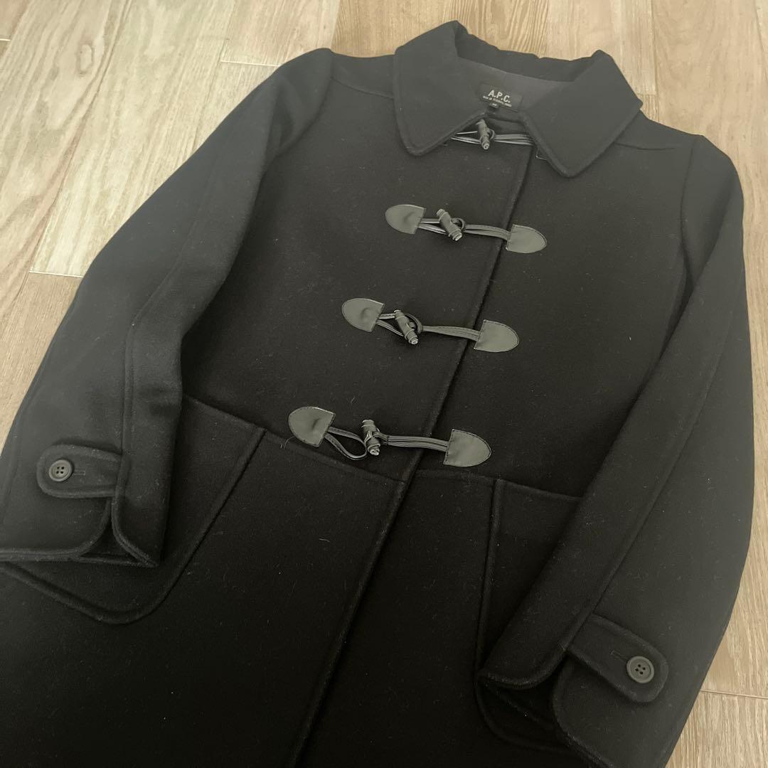 ★美品★A.P.C. アーペーセー フランス製 Aラインダッフルコート
