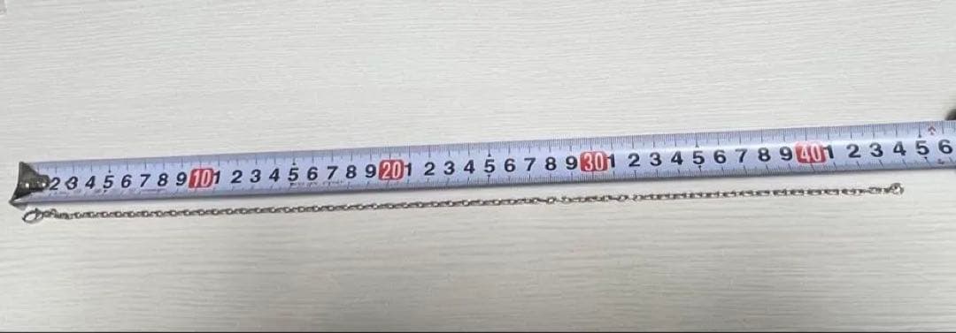 GUCCIネックレス　インターロッキングGシルバー(刻印あり)