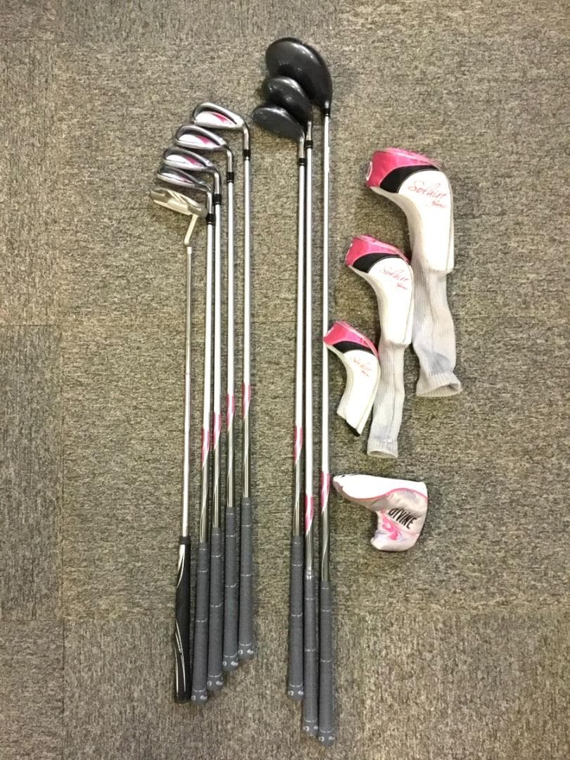 Callaway solaire ゴルフクラブセット 8本 練習場1度使用のみ