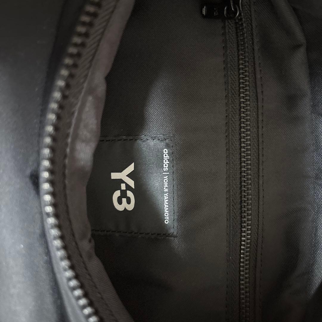 Y-3 黒 ナイロン ウエストポーチ