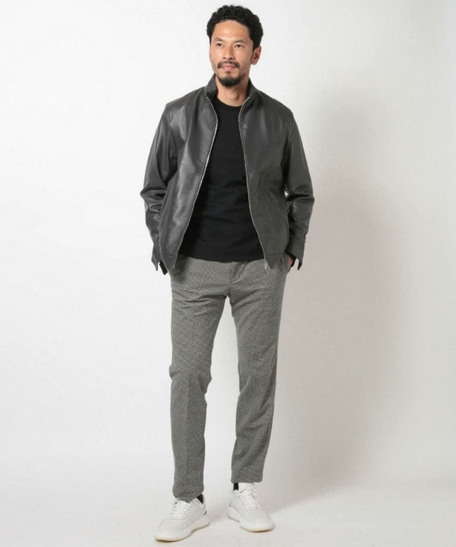 MEN'S BIGI【現行モデル】クロームタンニングレザージャケット