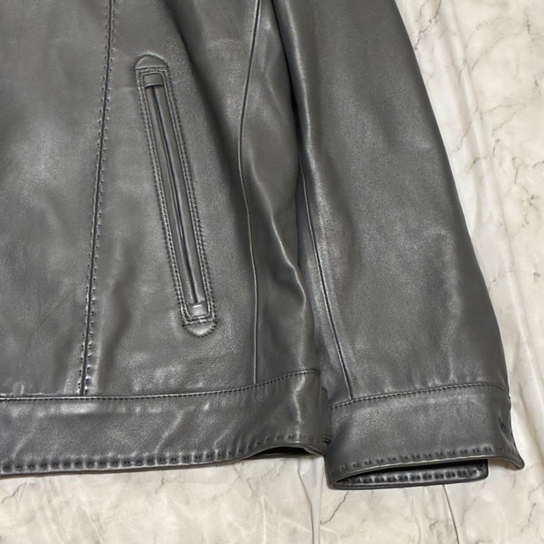 MEN'S BIGI【現行モデル】クロームタンニングレザージャケット