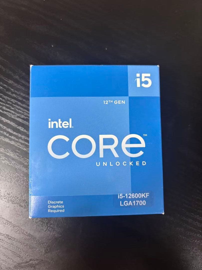 CPU Intel Core i5-12600KF 12th Gen CPU