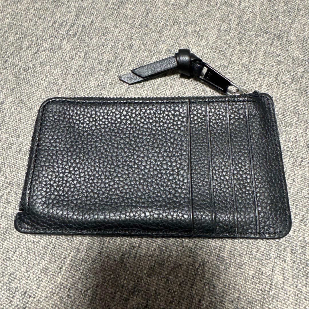 LOEWE ロエベ アナグラム フラグメントケース ブラック レザー 