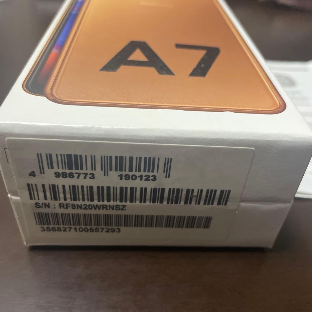 【箱あり】Samsung Galaxy A7 ゴールド SM-A750C