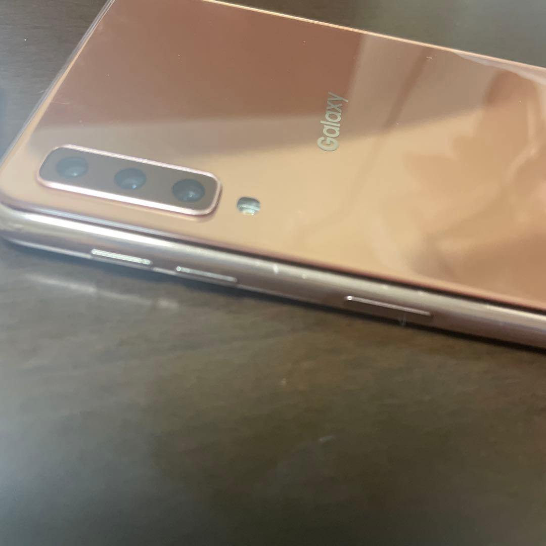 【箱あり】Samsung Galaxy A7 ゴールド SM-A750C
