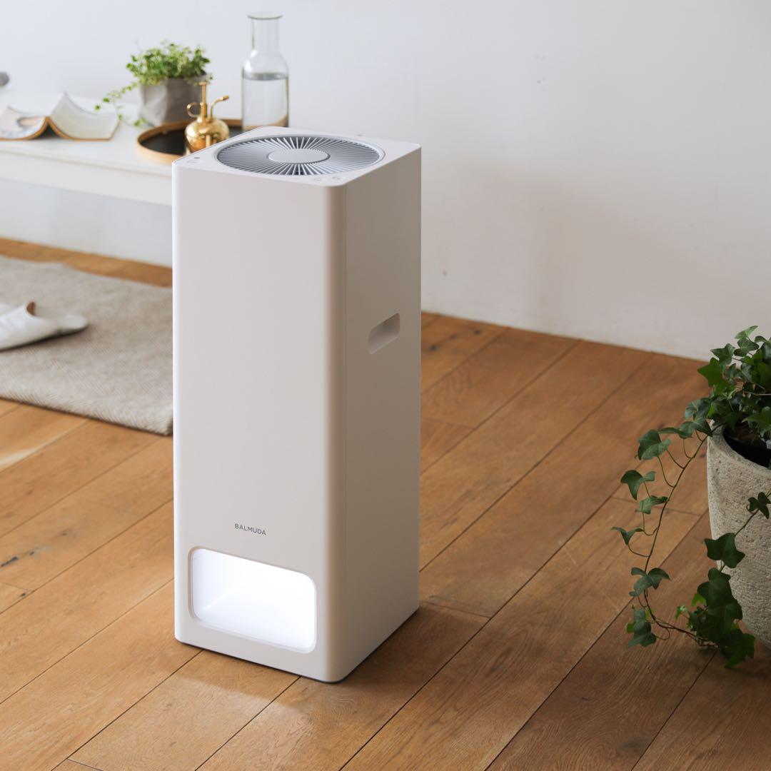【新品・未使用】BALMUDA 空気清浄機 The Pureホワイト
