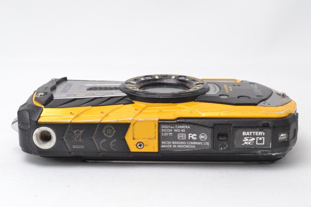 リコー　RICOH WG-40 防水・耐衝撃カメラ