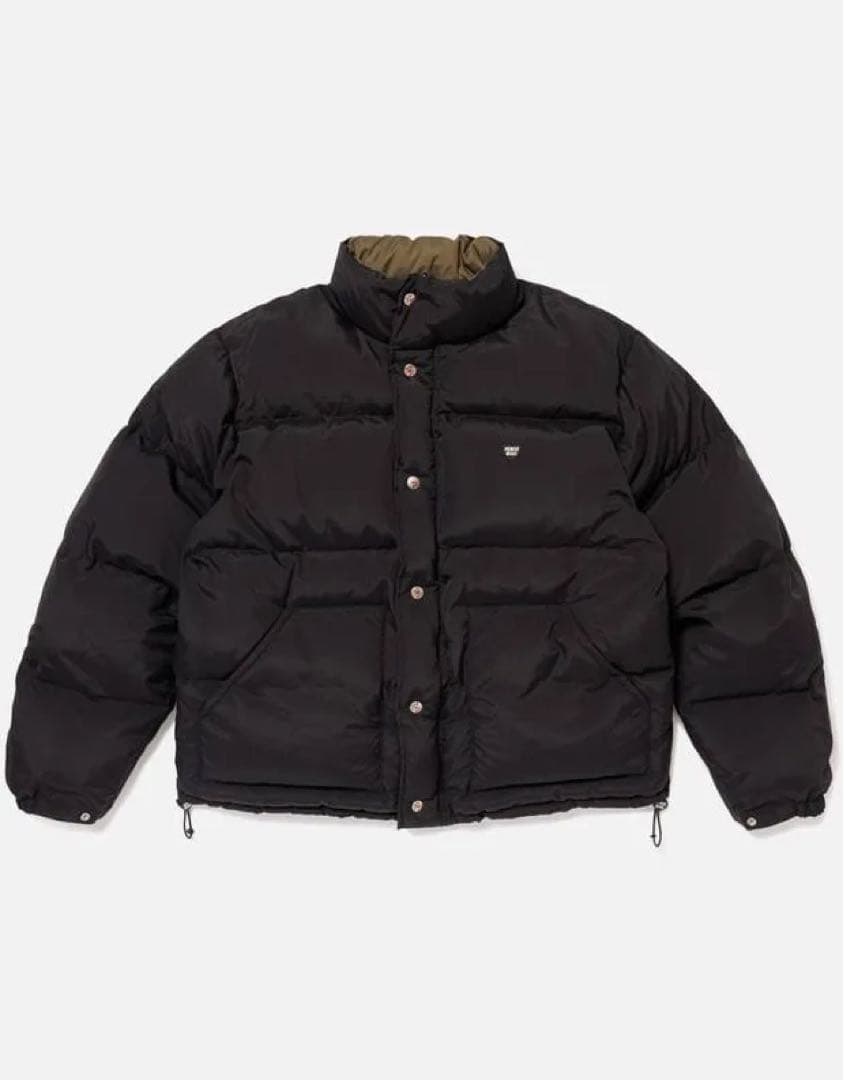 【値下げ中！】HUMAN MADE ダウンジャケット ブラック/オリーブ