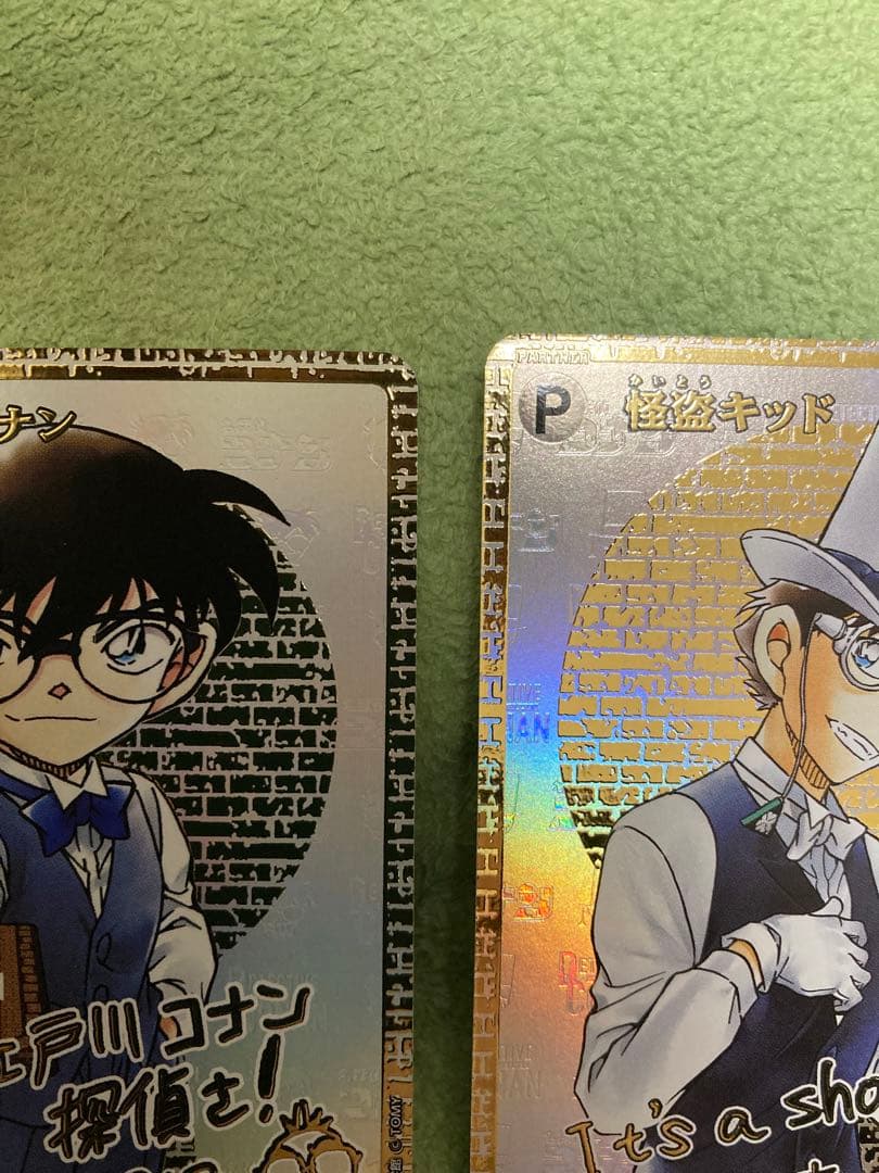 【限定最安値出品！】名探偵コナン　サインカード　コナン＆キッド2枚セット