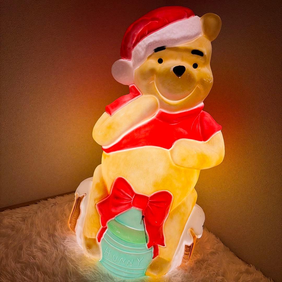 くまのプーさん サンタクロース クリスマス イルミネーション ディズニー