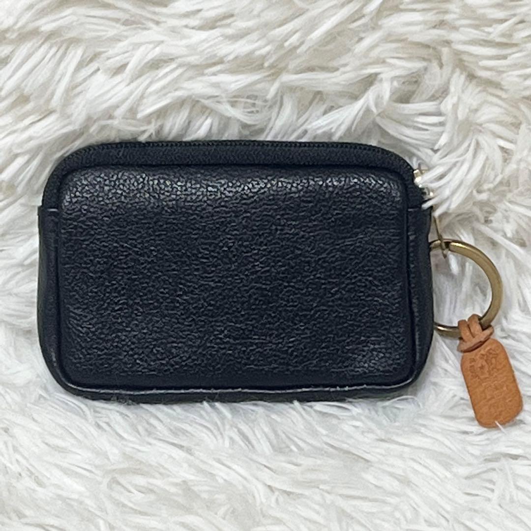 新品未使用✨イルビゾンテ ケース レザー 黒 保存袋 VACCHETTA