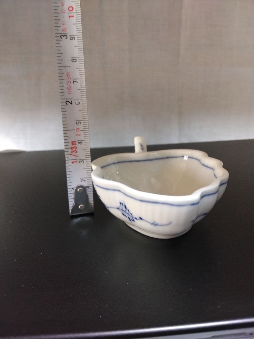 ス*ー様 ロイヤルコペンハーゲンブル－フルーテッド プレイン スモールリーンシュ