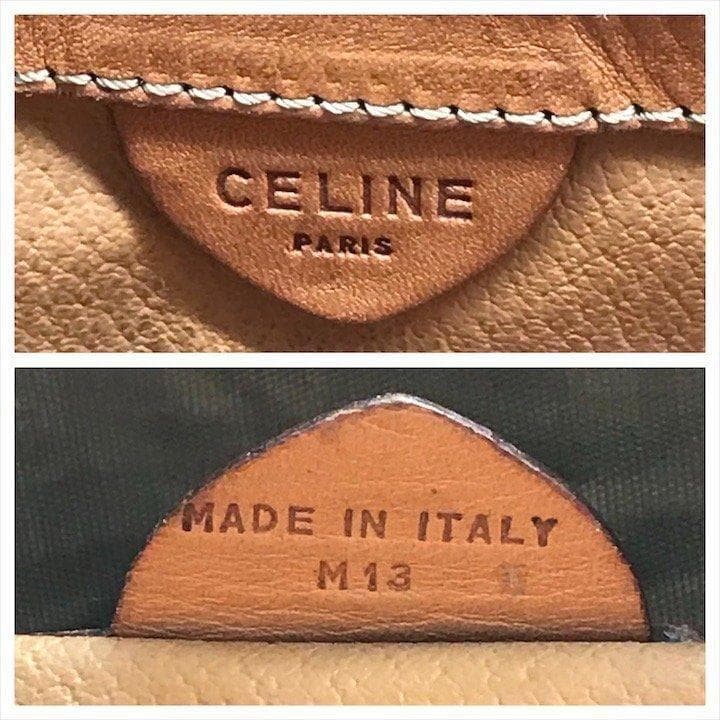 にんにん　CELINE セリーヌ マカダム ヴィンテージ PVC ビジネス