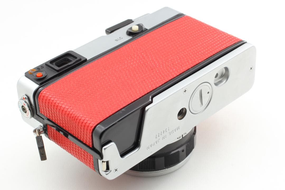 【整備済　美品】レッド オリンパス 35 DC レンジファインダー #1299