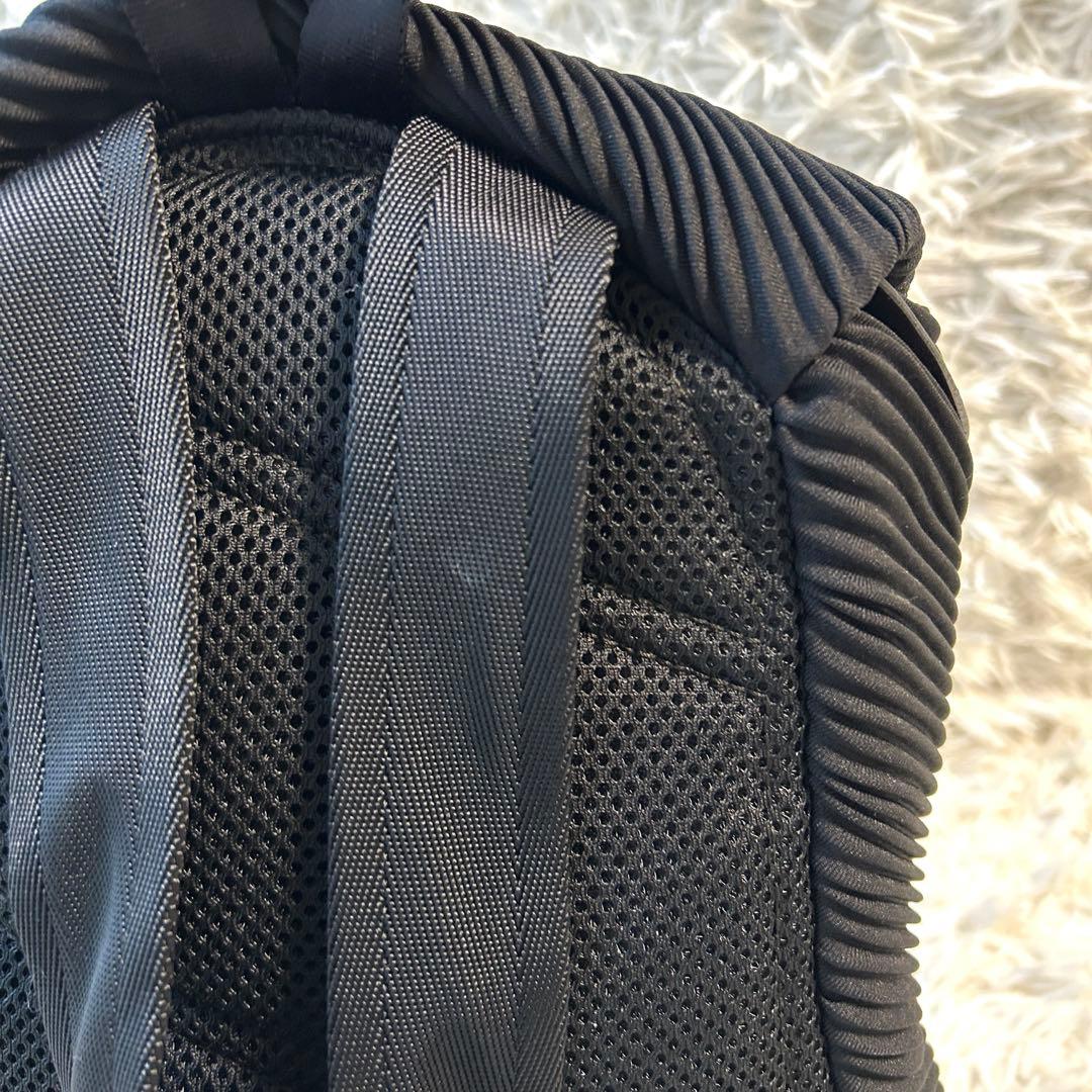 プリーツプリーズ イッセイミヤケ バイアス リュック バックパック ブラック