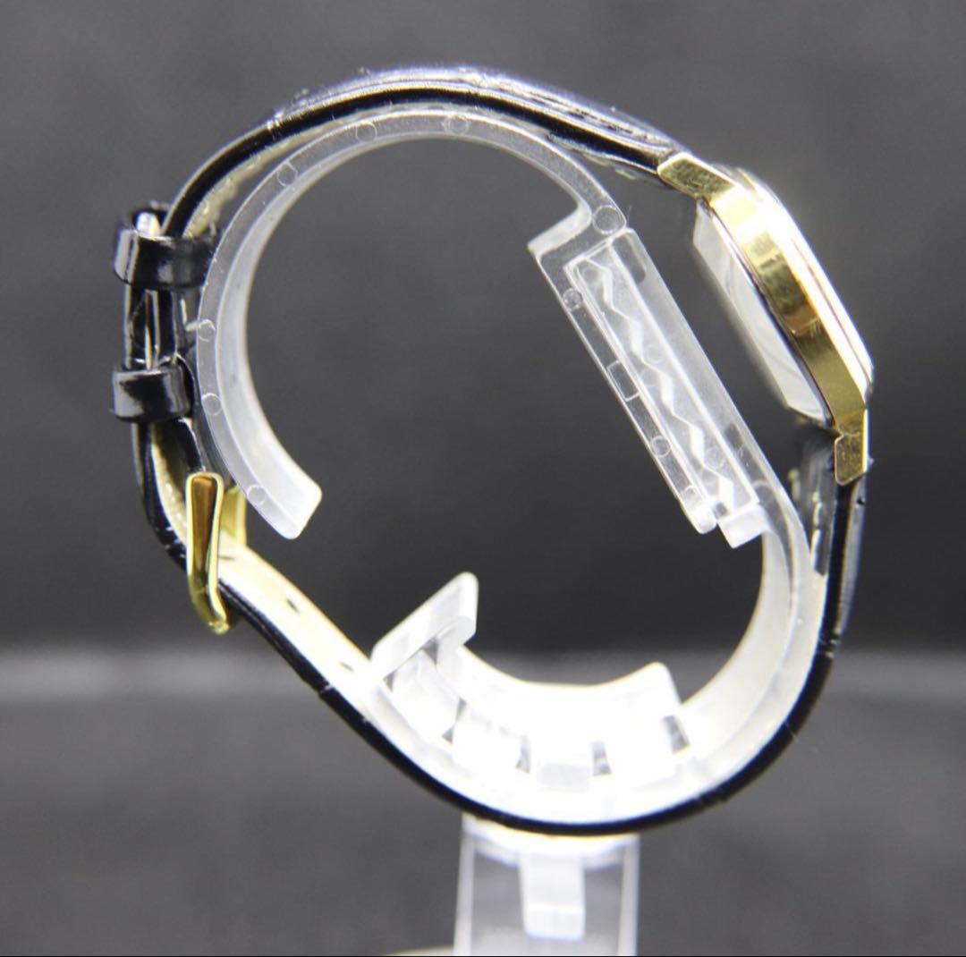 訳あり　オメガ　デヴィル　腕時計　レディース　クオーツ　金　ビンテージ　25ｍｍ