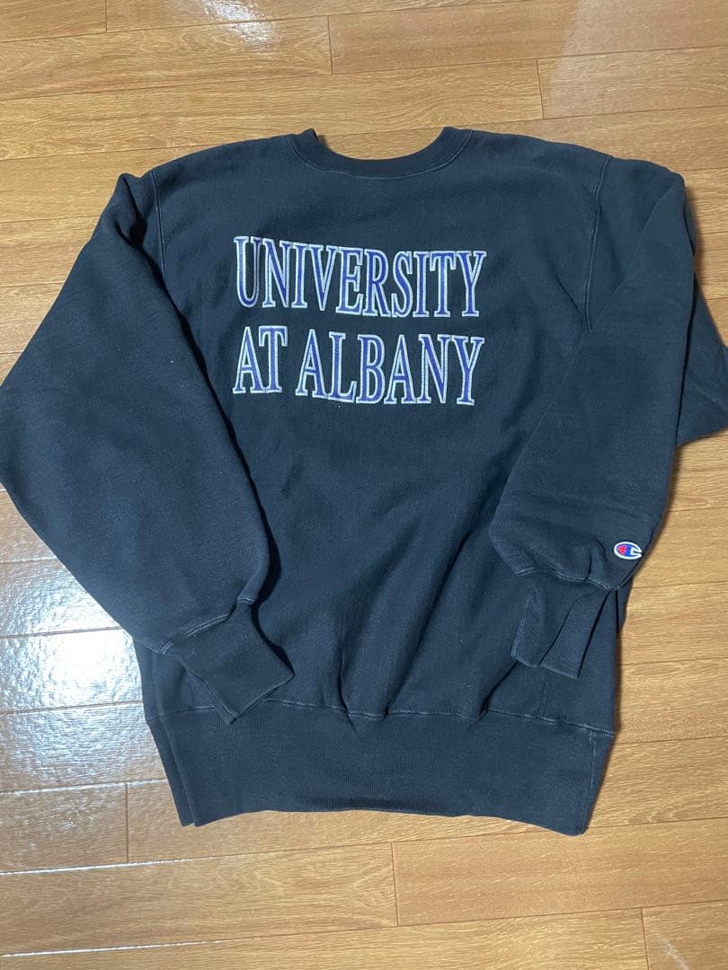 トップス Champion Reverse Weave 90s BLACK