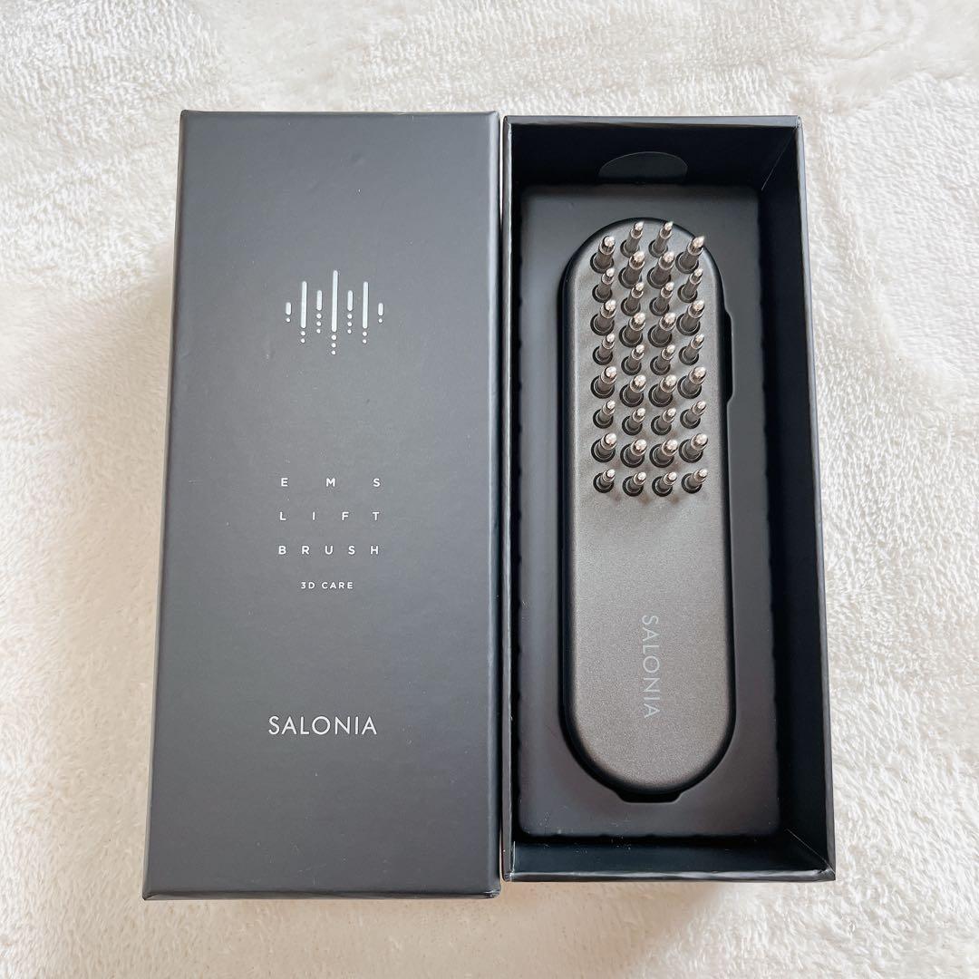 極美品✨✨SALONIA EMSリフトブラシ「3Dケア」SAL24305BK