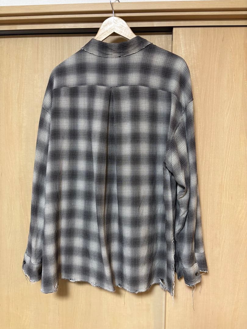 ANCELLM (アンセルム) / OMBRECHECK SHIRT 25SS