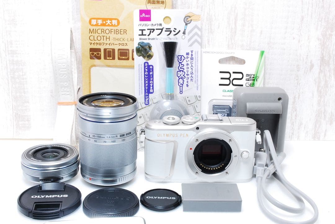 ❤️美品❤️Wi-Fi搭載❤️ダブルレンズ❤️すぐ使える OLYMPUS E-PL10