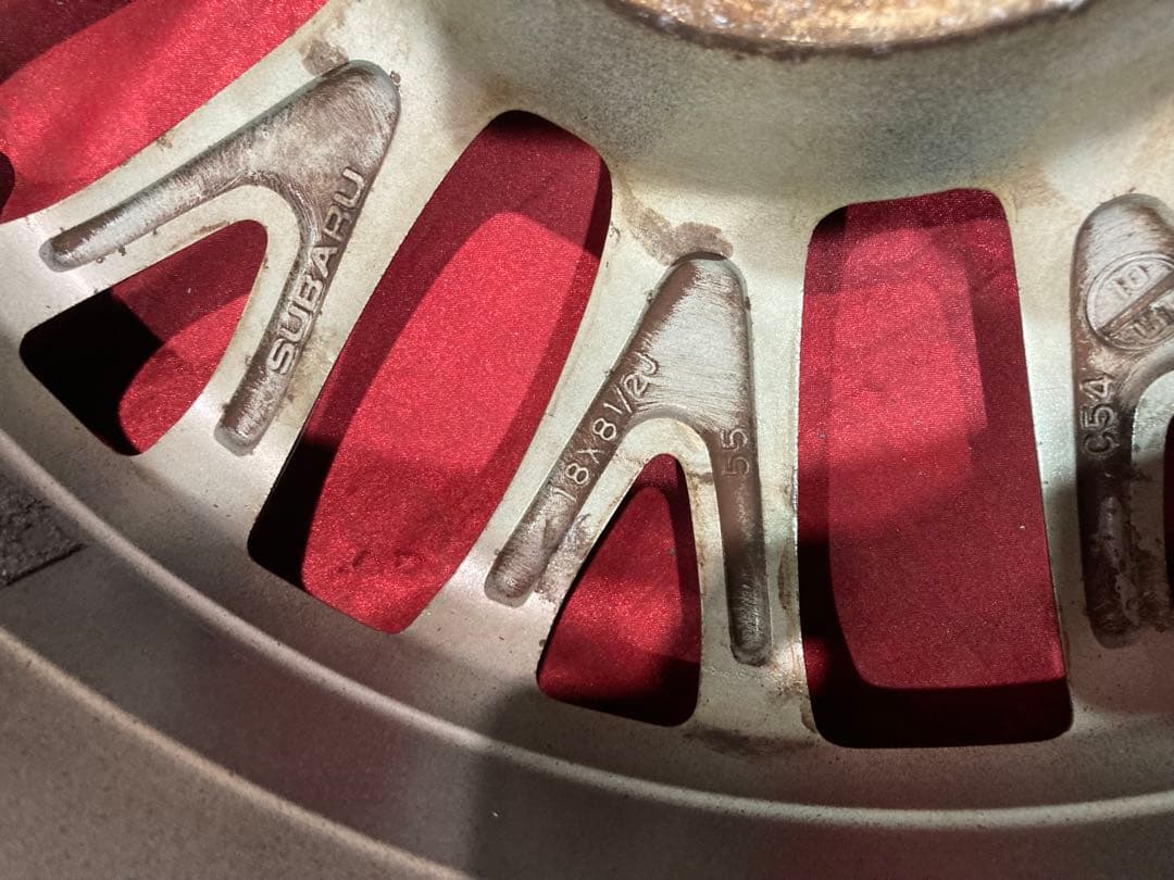 MS-1220 スバル STI純正 スタッドレスセット