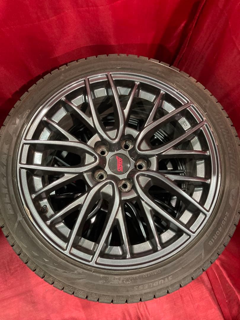 MS-1220 スバル STI純正 スタッドレスセット