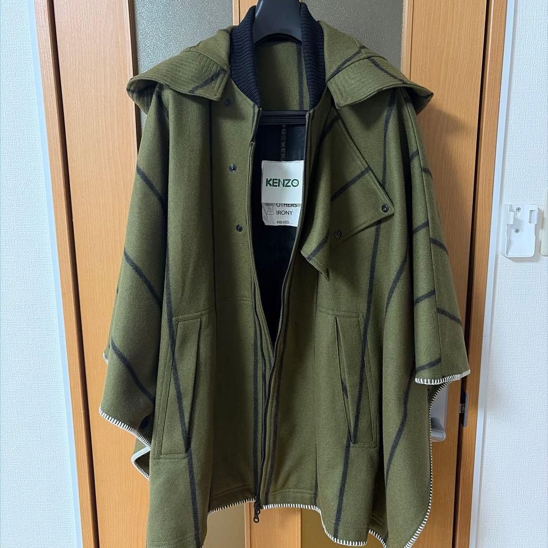 KENZO・ポンチョ　コート