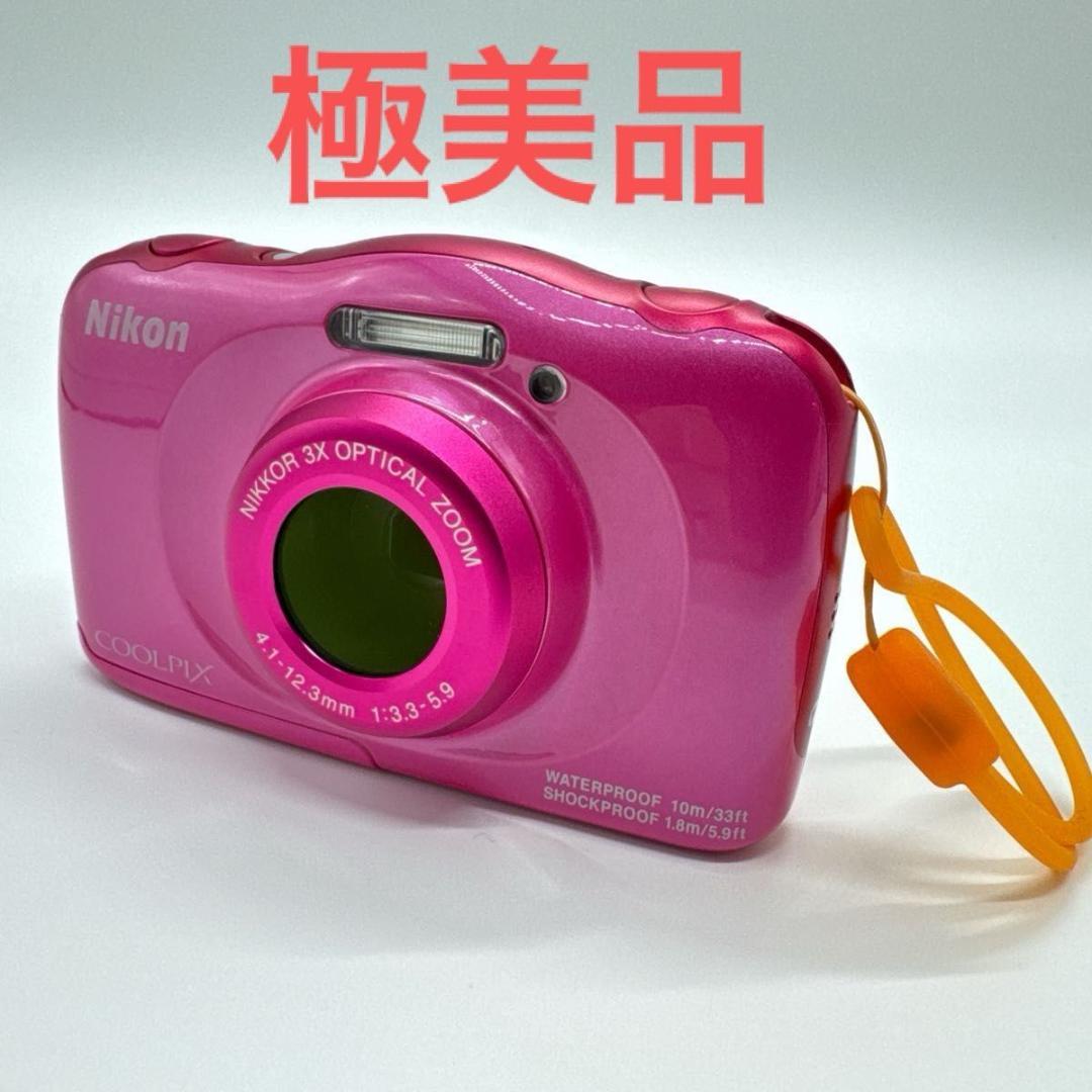 Nikon COOLPIX W100 ピンク 防水 コンパクトデジタルカメラ