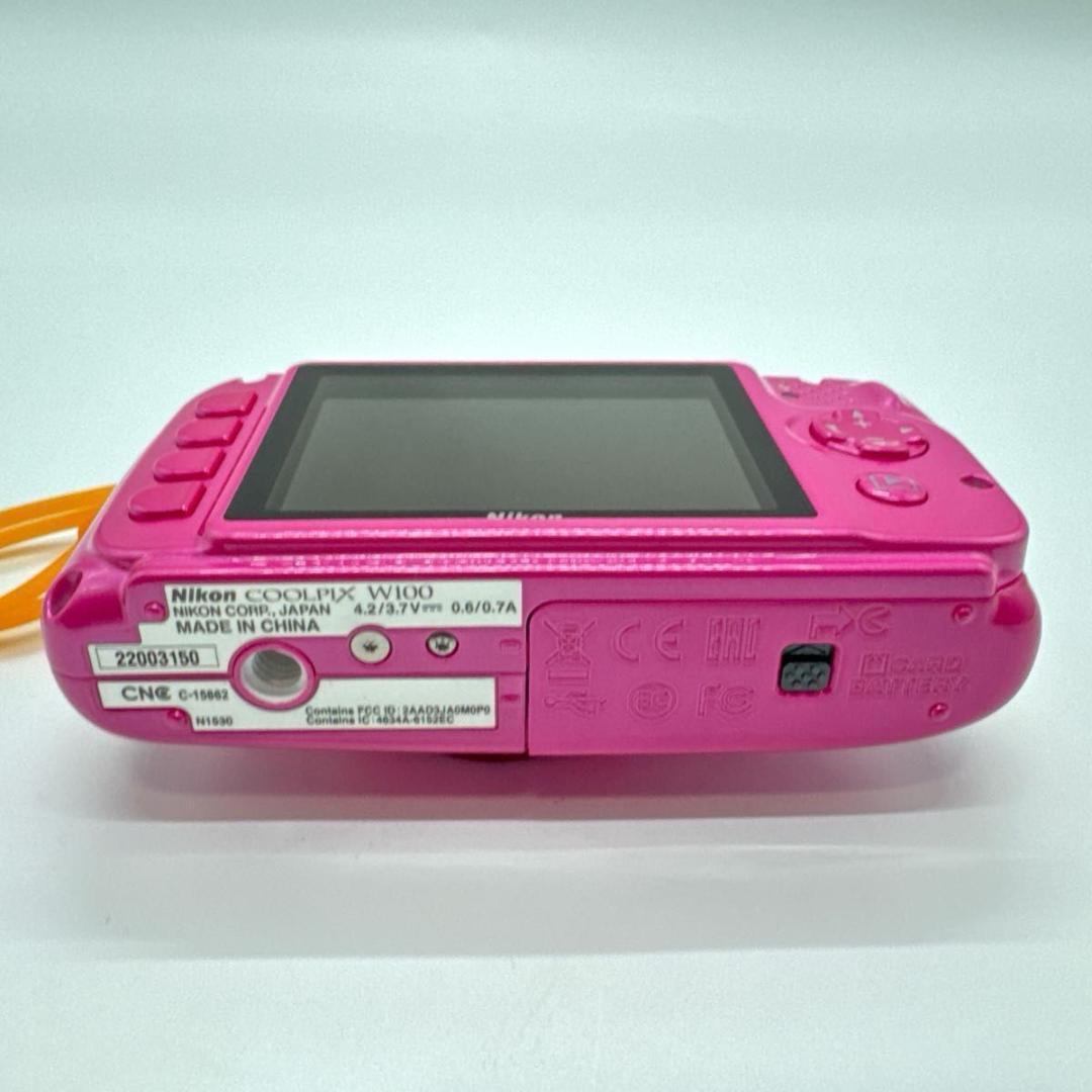 Nikon COOLPIX W100 ピンク 防水 コンパクトデジタルカメラ