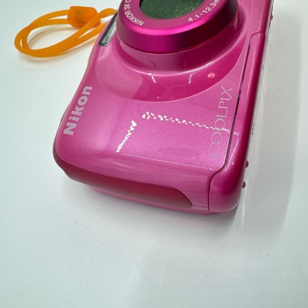 Nikon COOLPIX W100 ピンク 防水 コンパクトデジタルカメラ