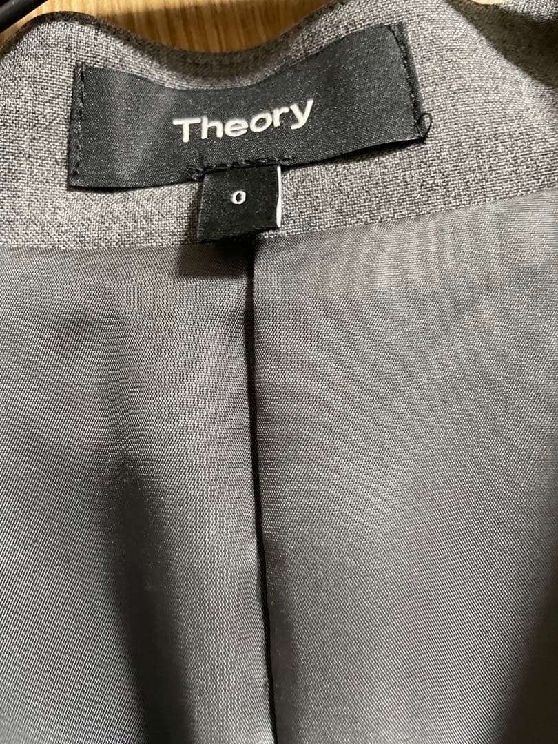 Theory グレー パンツセットアップ