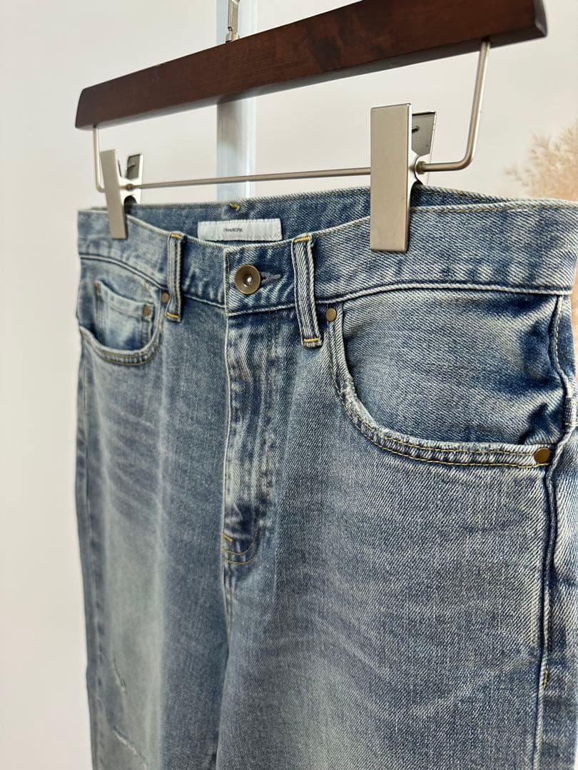 FRAMeWORK新品⭐️日本製⭐️人気即完売❗️フレームワークデニムストレートパンツ