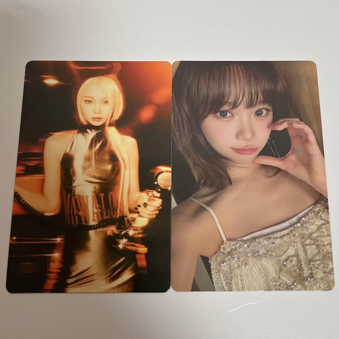 LESSERAFIM アンコール　コンサート　トレカ　チェウォン　2種