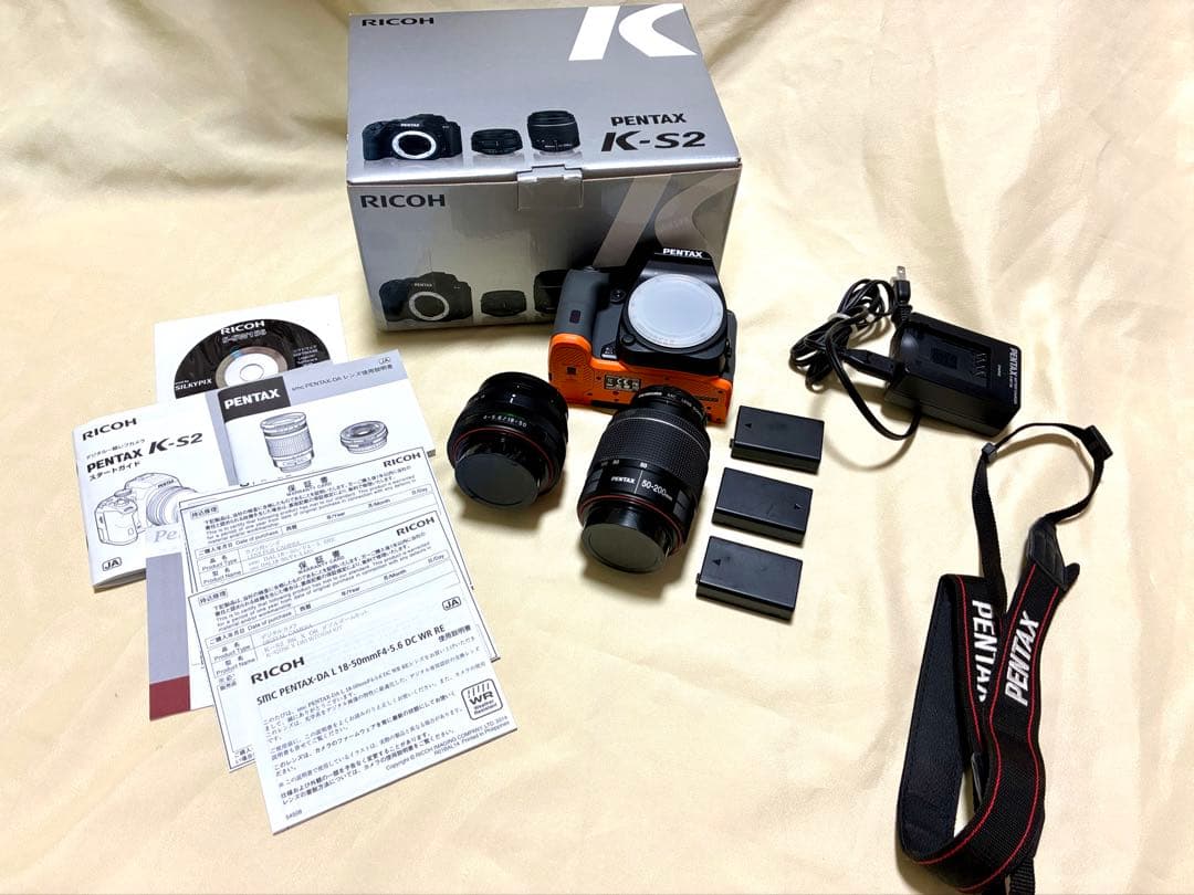 【訳あり品】PENTAX K-S2 デジタル一眼レフカメラ本体ダブルズームキット