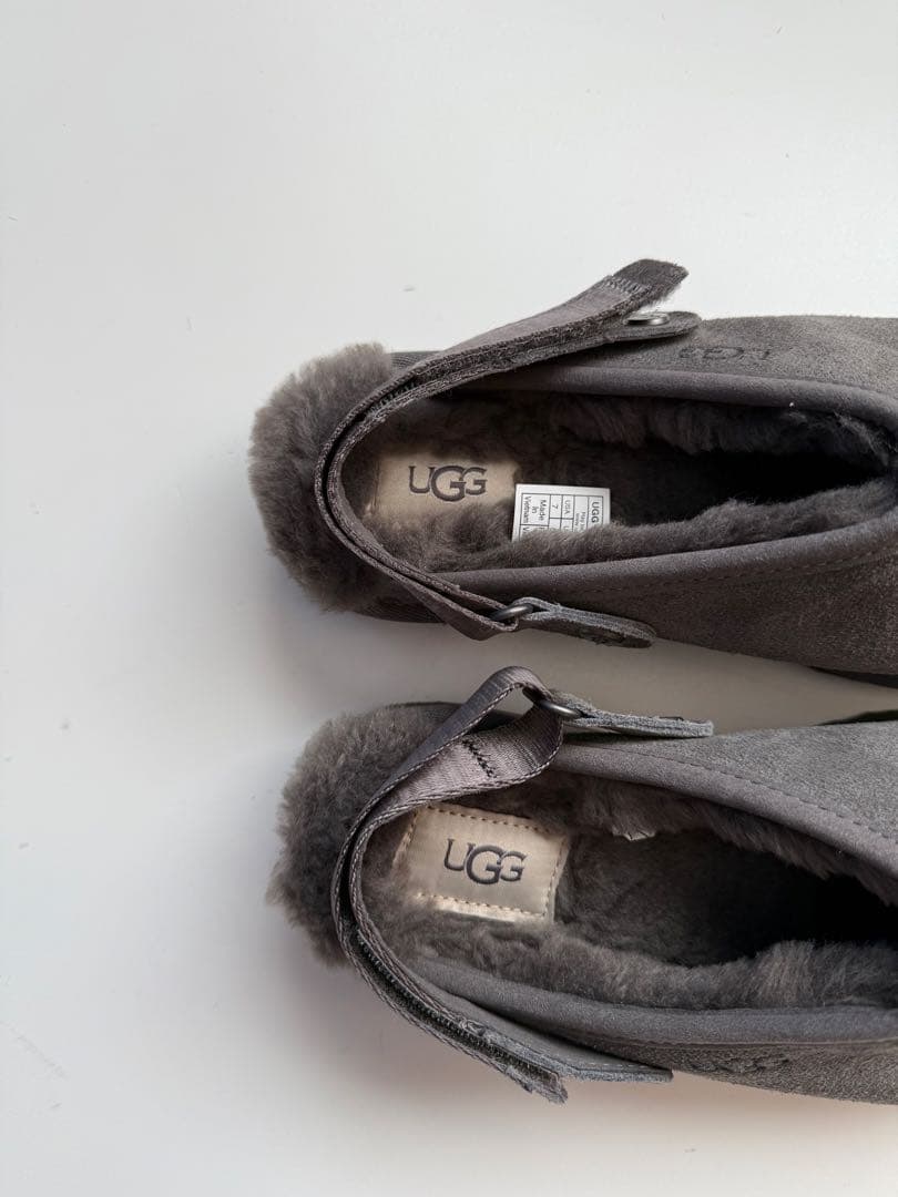 【日本未発売】 UGG スリッポン グレー US7