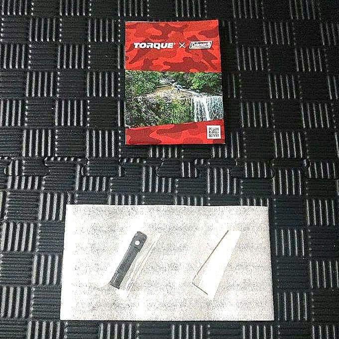 TORQUE　背面カバー　限定【Coleman】コールマンモデル専用工具＆箱付き
